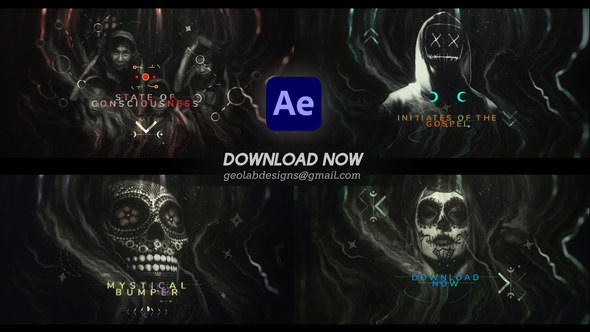 Videohive Mystical Bumper l Cinematic Bumper Openers template preview