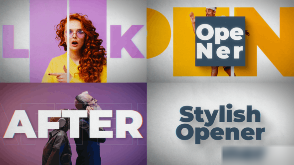 Videohive Stylish Opener 43420126 Openers template preview
