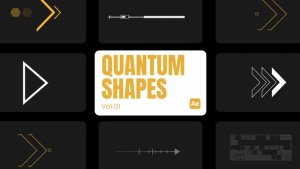 Videohive Quantum Shapes 01 for After Effects Elements template preview