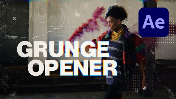 Videohive Grunge Title Opener Titles template preview