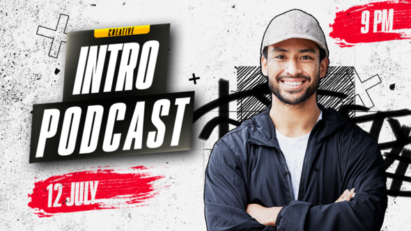 Videohive Podcast Intro 58621628 Openers template preview