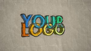Videohive Scribble Pen Logo Logo Stings template preview