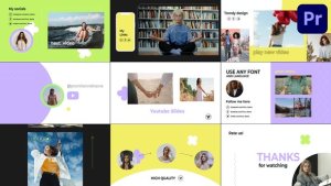 Stylish Social Media Slides | Premiere Pro MOGRT Premiere Pro template preview