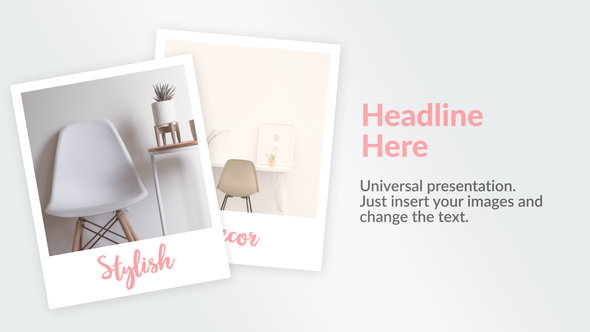 Videohive Minimal Slideshow 22938770 Video Displays template preview