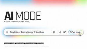 Videohive AI Mode Logo Stings template preview