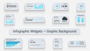 Videohive Infographic Widgets вЂ” Graphic Background Logo Stings template preview