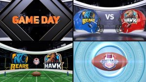 Videohive American Football VS Logo Stings template preview