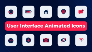 Videohive User Interface Animated Icons Elements template preview