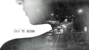 Double Exposure Movie Intro Video Displays template preview