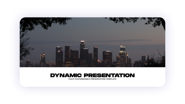 Videohive Dynamic Presentation 37570533 Video Displays template preview