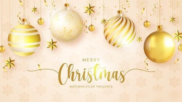 Videohive Merry Christmas Ident Openers template preview