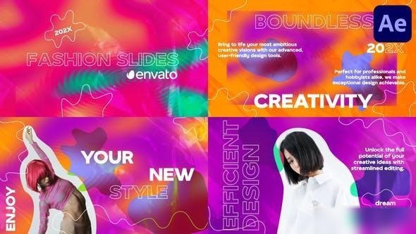 Videohive Psychedelic Fashion Scenes for After Effects Openers template preview