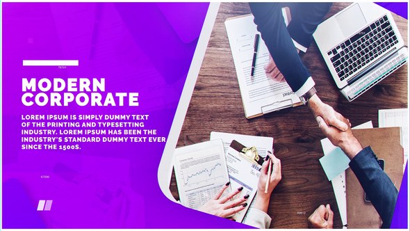 Videohive Corporate Trend Openers template preview