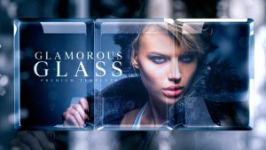 Videohive Glamorous Glass Fashion Openers template preview