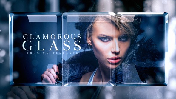Videohive Glamorous Glass Fashion Openers template preview