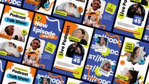 Videohive Podcast Talkshow Reel Story After Effect Broadcast-packages template preview