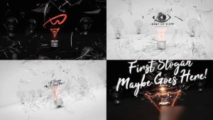 Videohive Exploding Light Bulbs Promo Intro Logo Reveals Openers template preview