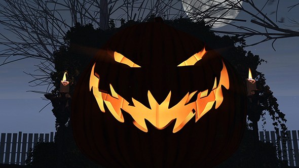 Videohive Halloween Forest Openers template preview