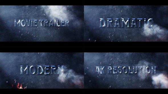 Videohive Cinematic Action Trailer 57378023 Titles template preview