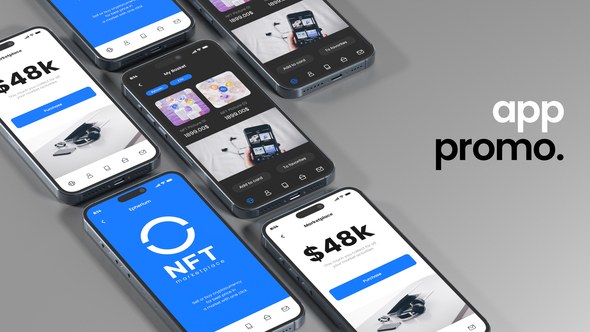 Videohive iPhone 15 Pro Mockup Pack Product Promo template preview