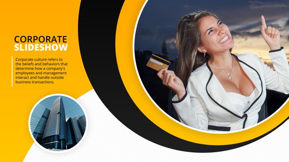 Videohive Corporate Slideshow 23307943 Video Displays template preview