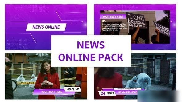 Videohive Breaking News 46350220 Elements template preview