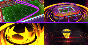 Soccer/Football Club Opener Video Displays template preview