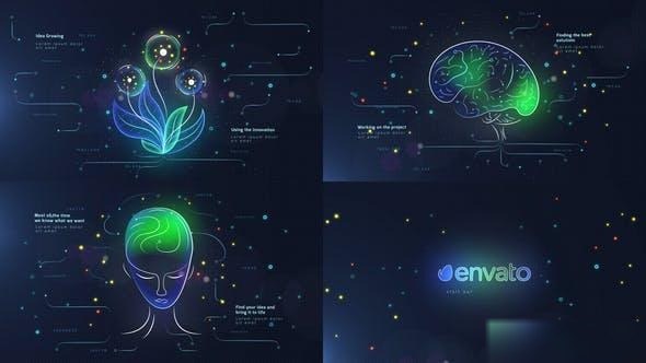 Videohive Bio Technology Opener Openers template preview