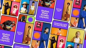 Videohive Multiscreen Story Elements template preview
