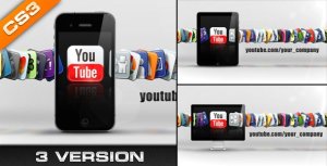 Videohive Media & Social Networks Video Displays template preview