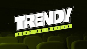 Videohive Trendy Text Animation Titles template preview