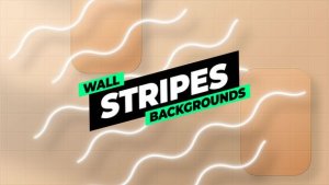 Videohive Wall Stripes Backgrounds Elements template preview