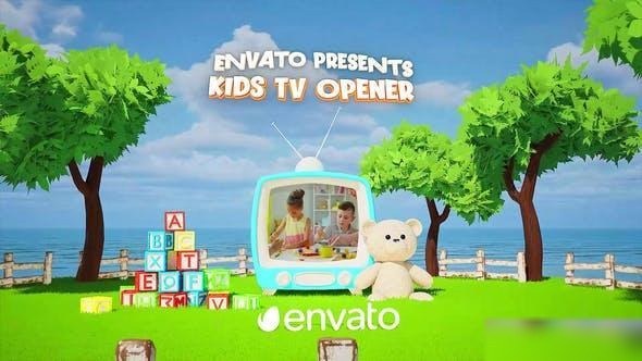 Videohive Kids Tv Opener 51459717 Openers template preview