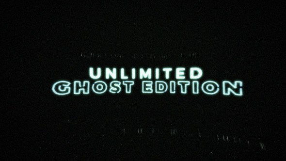 Glitch Ghost Video Displays template preview