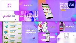 Videohive App Dynamic Promo for After Effects Openers template preview
