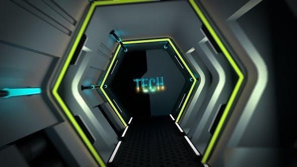 Videohive Corridor Logo Reveal Openers template preview