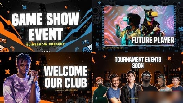 Videohive Event Club Gaming Slideshow Openers template preview