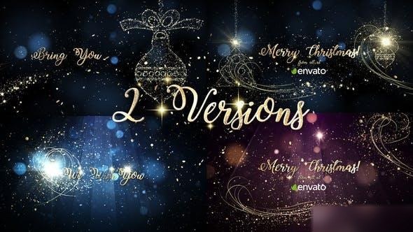 Videohive Christmas Titles 22839740 Openers template preview
