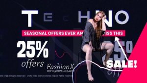 Videohive Stop Motion Fashion Intro Broadcast-packages template preview