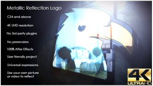 Videohive Metallic Reflection Logo Logo Stings template preview