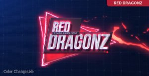 Red Dragonz Video Displays template preview