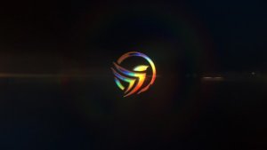 Videohive Glossy Glitch Reveal Logo Stings template preview