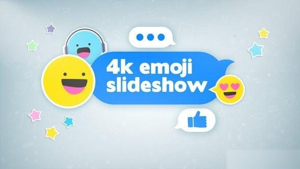 Videohive Emoji Kids And Teens Intro Opener 4K Openers template preview