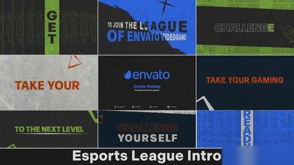 Videohive Esports League Intro Openers template preview