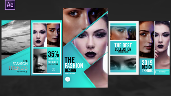 Videohive Clean Instagram Stories 34117859 Elements template preview