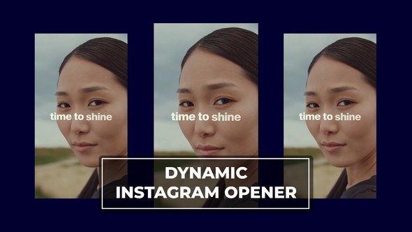 Videohive Dynamic Bright Instagram Opener Openers template preview