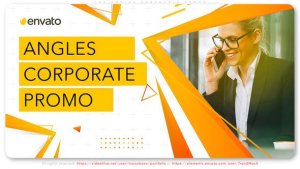 Videohive The Angles Corporate Promo Video Displays template preview