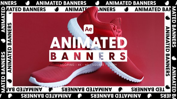 Videohive Animated Banners Elements template preview