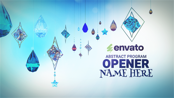 Videohive Program Opener // Abstract Opener Openers template preview