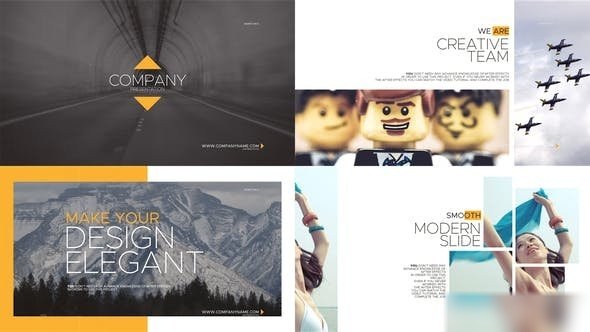 Videohive Company Presentation 3 Openers template preview
